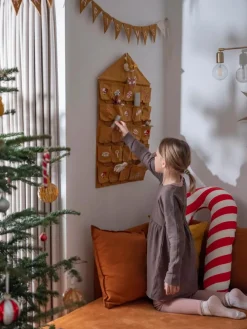 Fabelab 1-24 pakkekalender m. lommer - Nostalgi