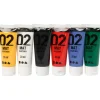 Sale Creativ Company Akrylmaling mat 20 ml. - Basisfarver, 6 stk