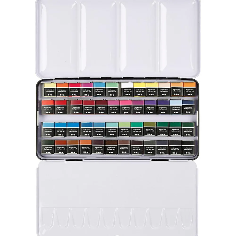 Discount Creativ Company Akvarelfarver Art Aqua, 48 farver