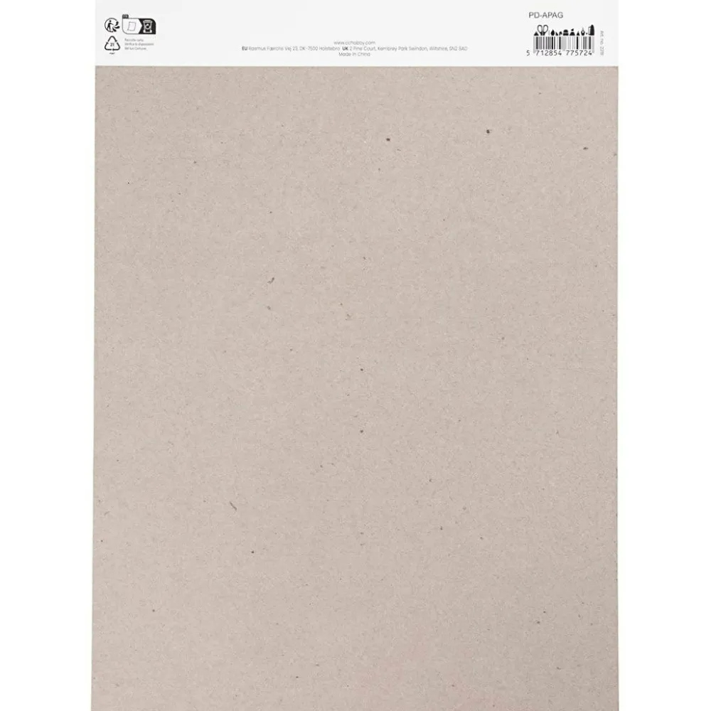 Discount Creativ Company Akvarelpapir A4 / 230 gr. - Sort, 15 ark