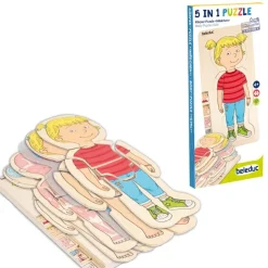 Clearance Beleduc Anatomisk puslespil - Lille pige