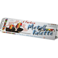 Outlet Ansigtsfarve - Palette m. 6 farver, Basis