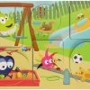 Online Babblarna 2-i-1 puslespil - Legeplads