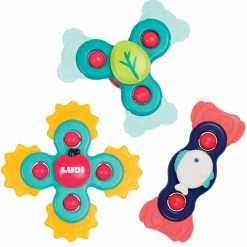 Online Baby Spinners m. sugekop, 3 stk