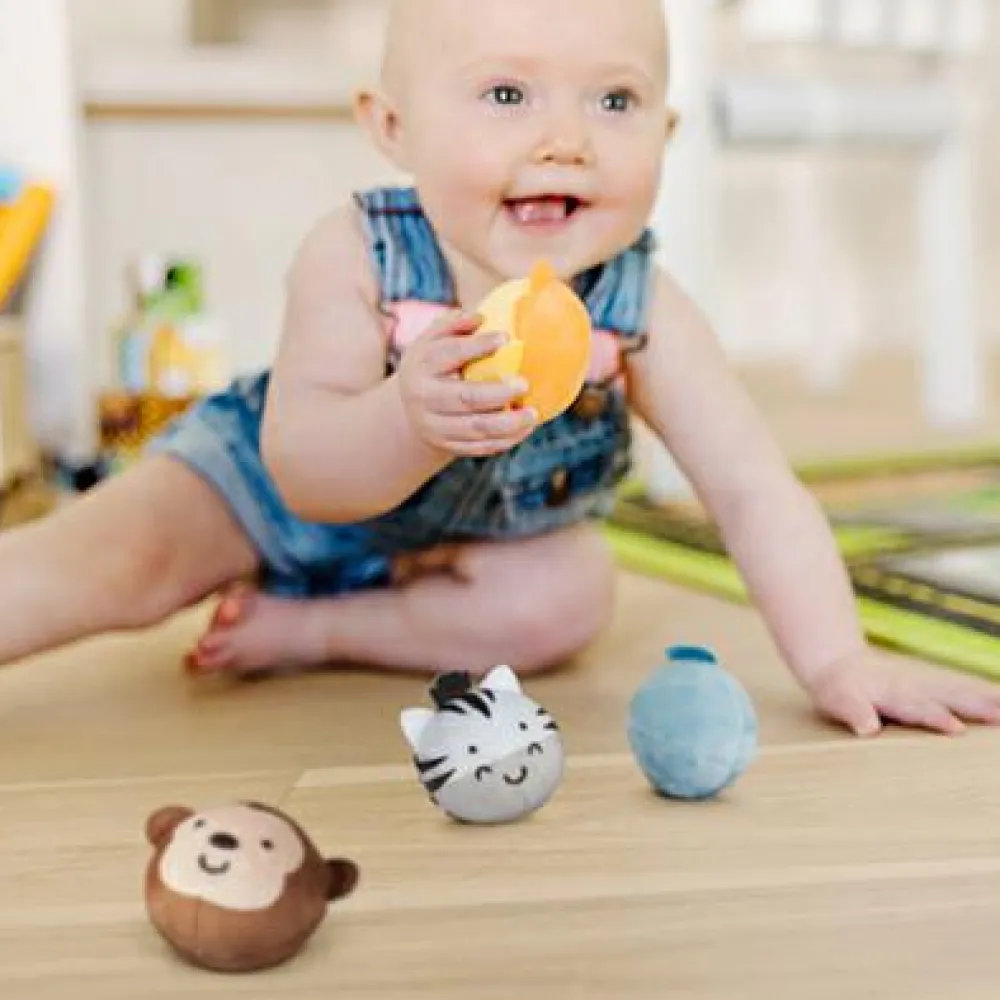 Sale Melissa & Doug Babybold - Safarivenner, 4 stk