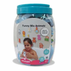 Hot edushape Badeleg - Mix & match dyr, 26 dele