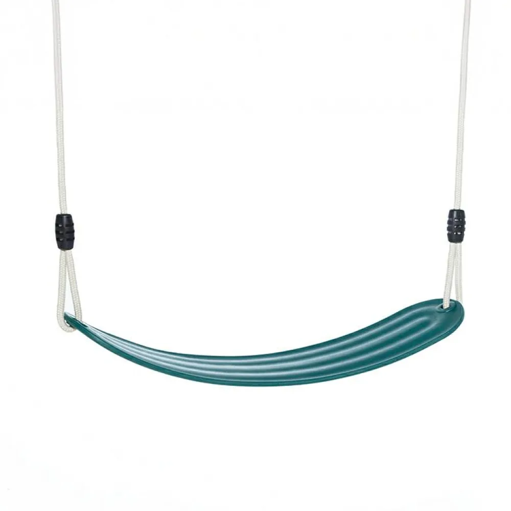 Sale DICE Blød gynge 67 x 14 cm - Mørkegrøn (beige reb)