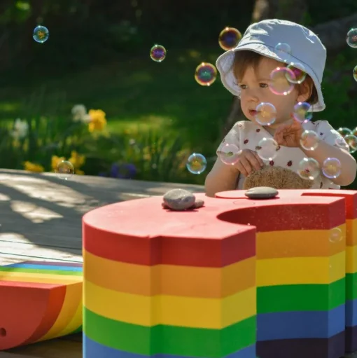 Clearance bObles Elefant L - Rainbow