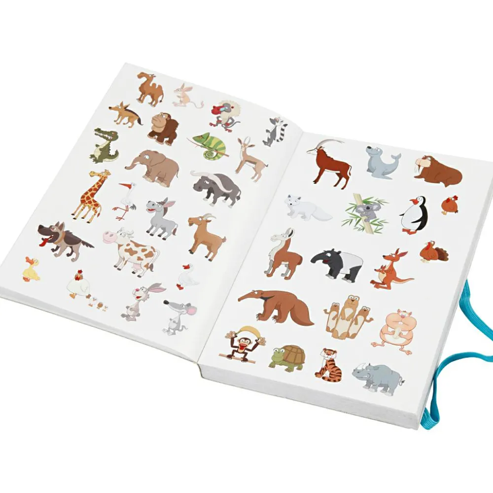 Sale Creativ Company Bog med klistermærker - Diverse, 2.800 stk.