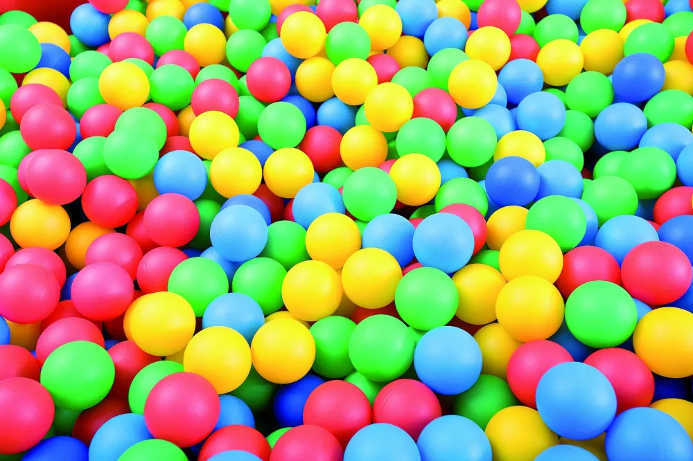 New Bolde til boldbad | Ø 6,5 cm. | 500 stk.