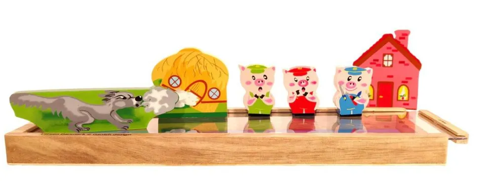 Outlet Larsen Bordteater - De tre små grise