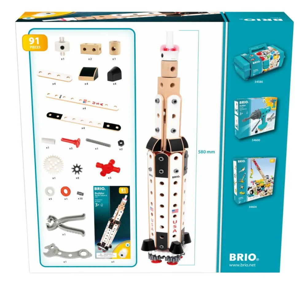 Outlet BRIO Builder - Apollo Saturn V