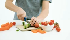 Kinderkitchen Børneknivsæt - Grøn/Blå