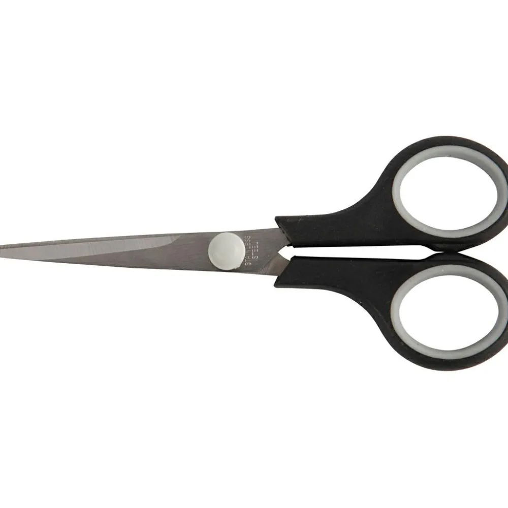 Online Creativ Company Børnesaks m. soft grip - Højre + venstre, L:13 cm