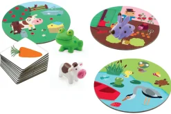 New Djeco Børnespil - Hvem bor hvor?