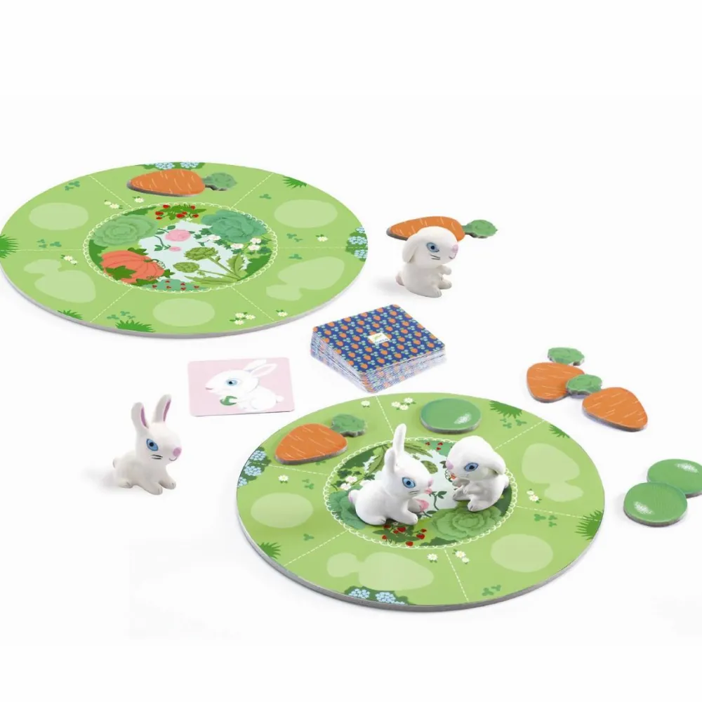 New Djeco Børnespil - Mad til kaninerne