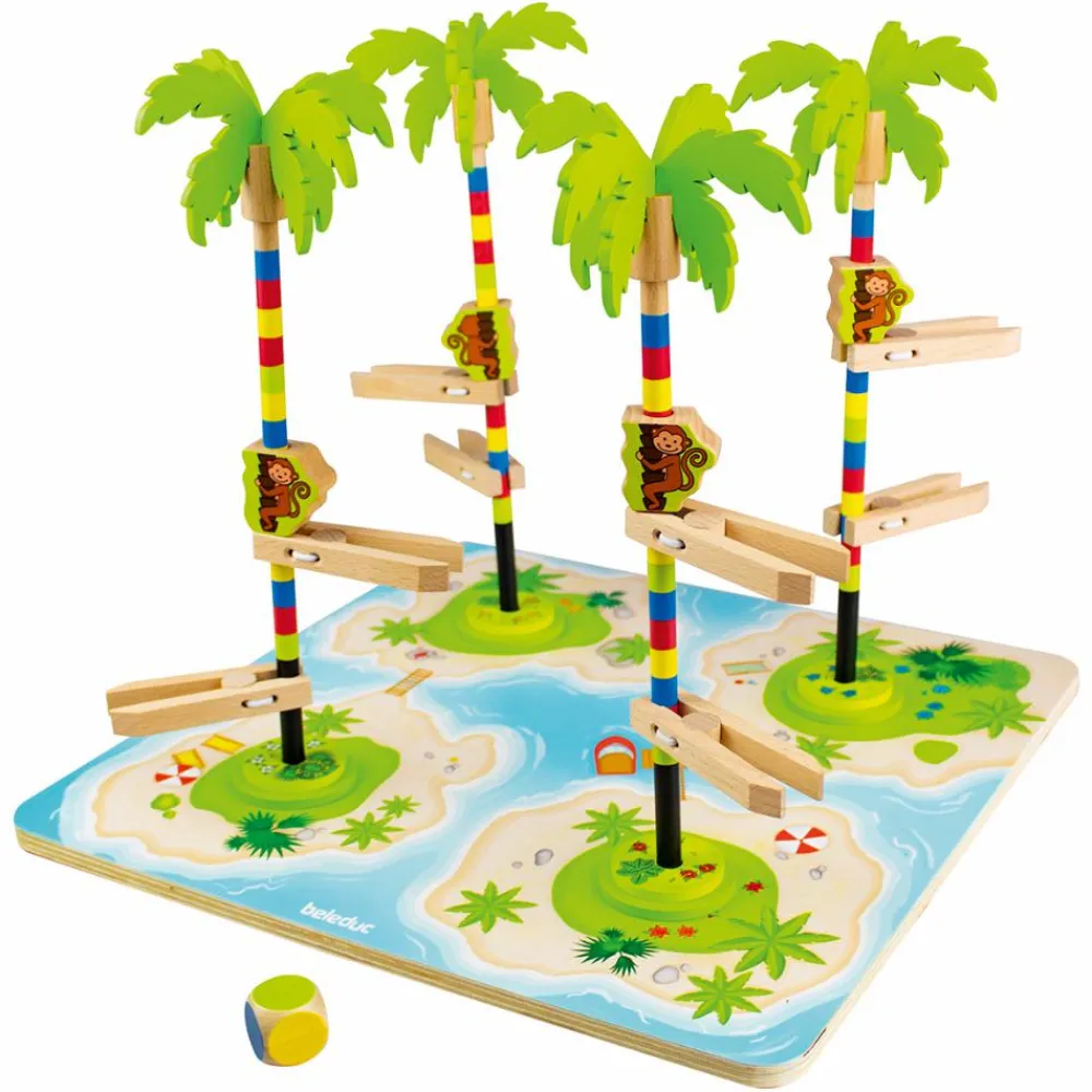 Hot Beleduc Børnespil - Monkey Rallye