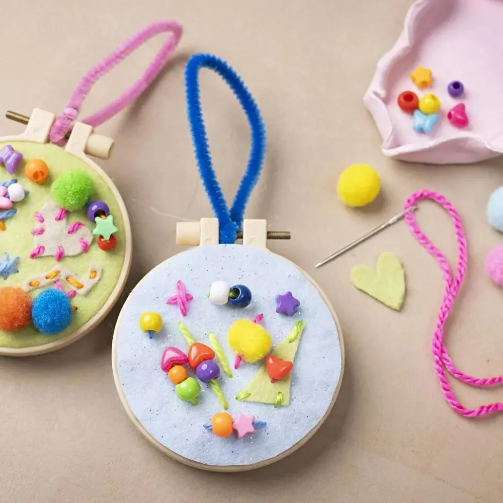 Clearance Creativ Company Broderi for begyndere - Fri fantasi