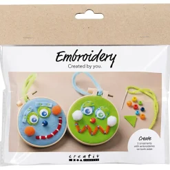 Hot Creativ Company Broderi for begyndere - Lav ansigter