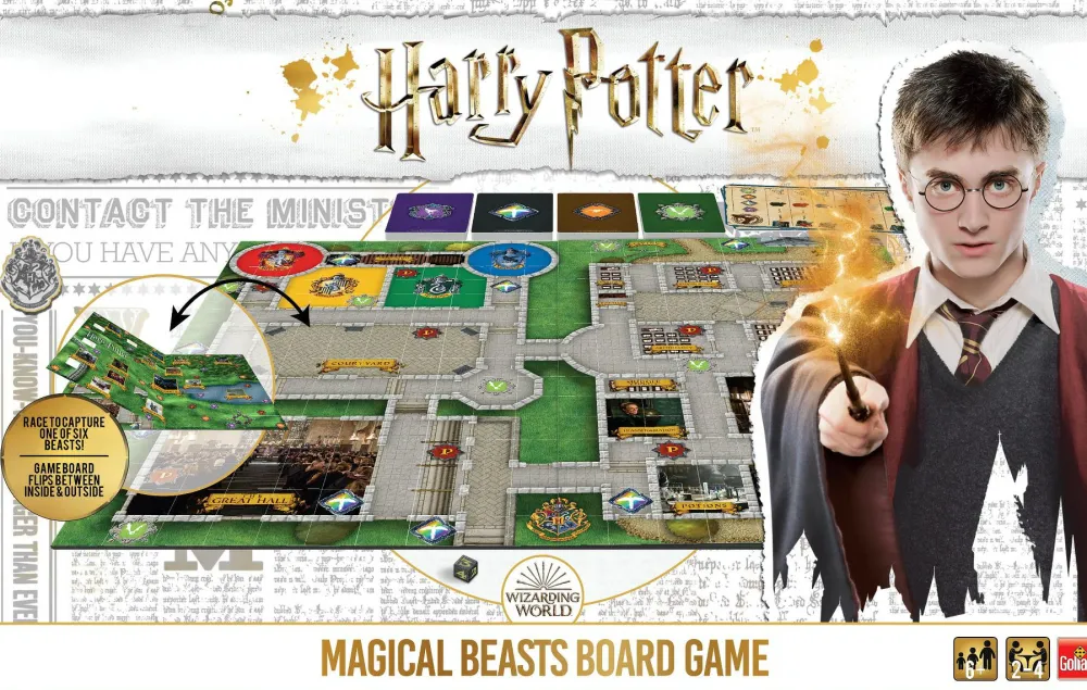 Sale Brætspil - Harry Potter, Magical Beasts