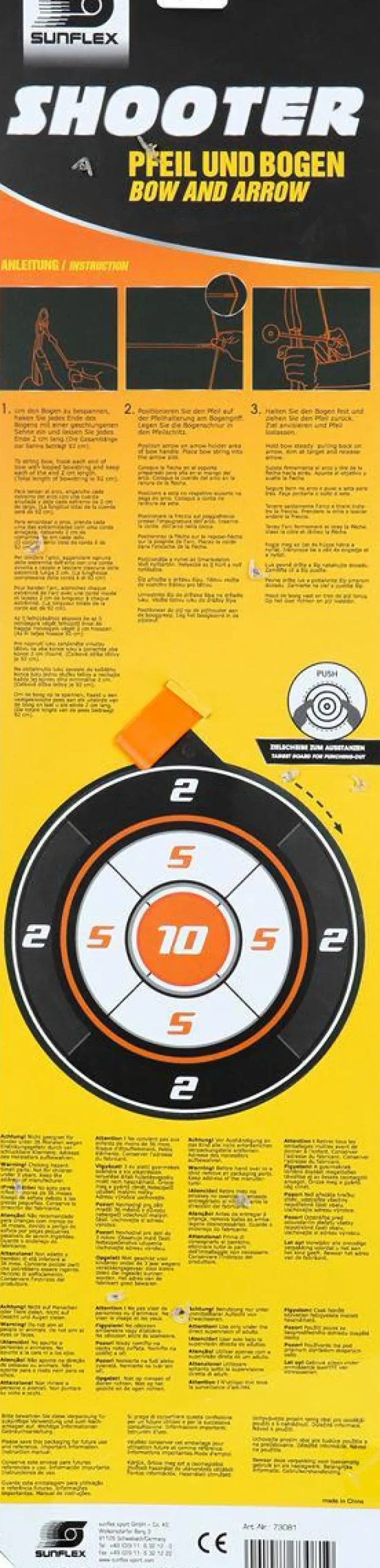 Clearance Bue inkl. 3 pile med sugekopper