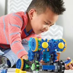 New Learning Resources Byg med tandhjul - Bevægelige køretøjer