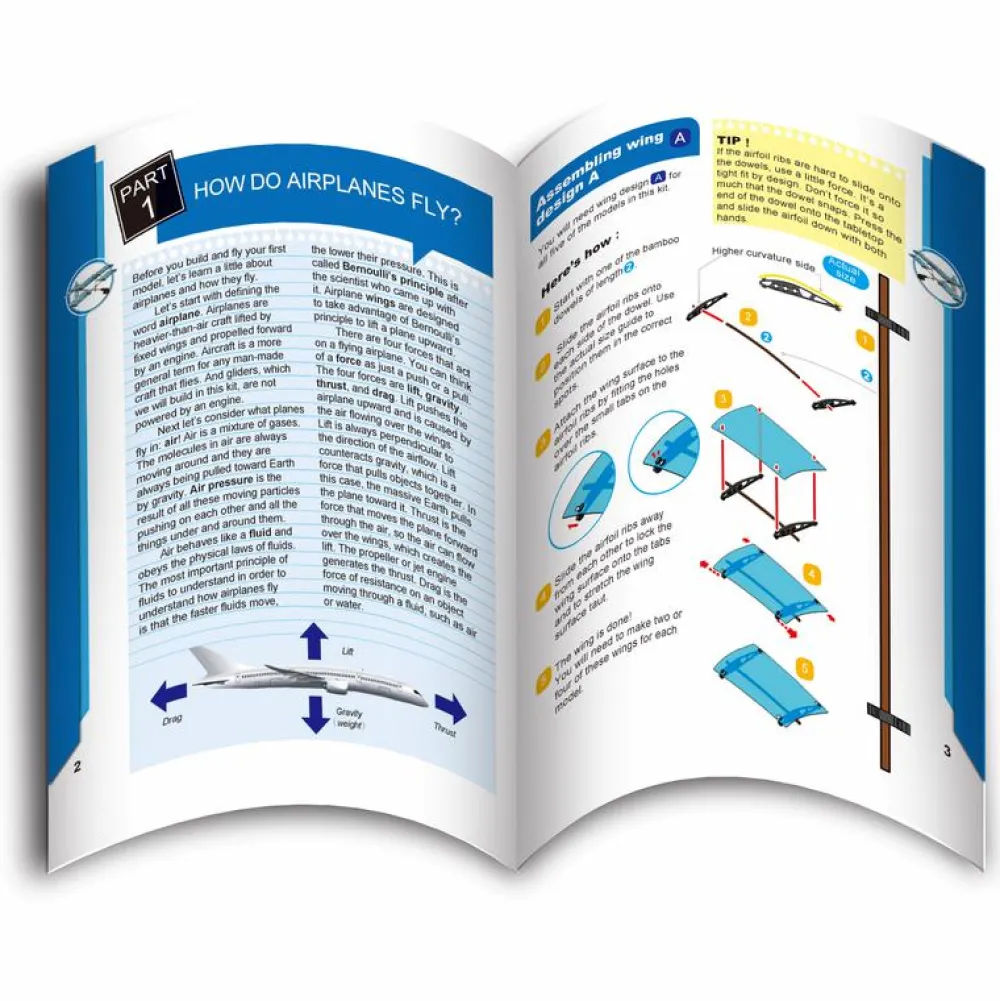 Online Byggesæt - Svævefly
