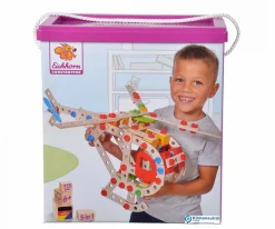 Discount Byggesæt i træ - spand med 225 dele