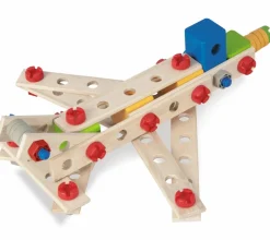 Discount Byggesæt i træ - spand med 225 dele