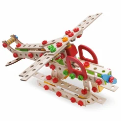 Discount Byggesæt i træ - spand med 225 dele