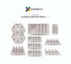 Online CONNETIX | Clear, 34 stk