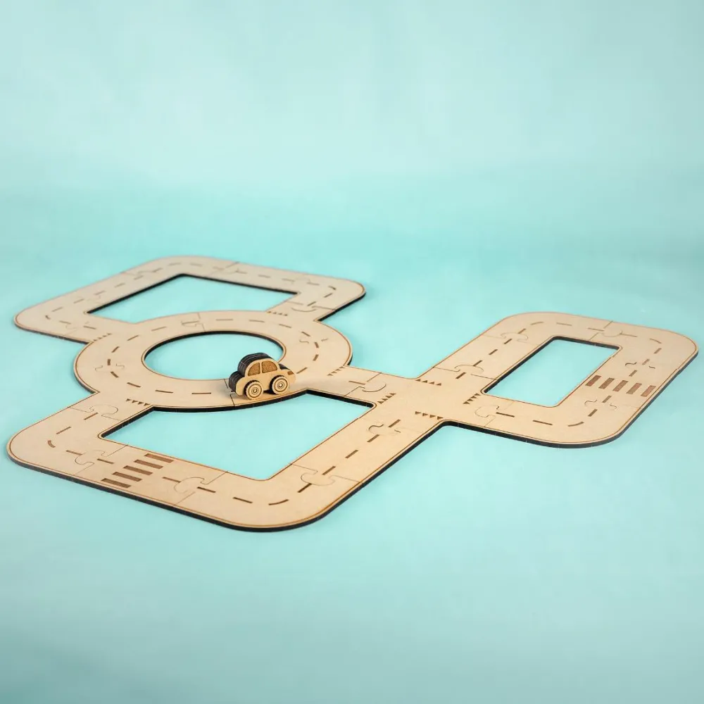 Discount Crateit Town - Den lille rundkørsel, 20 dele