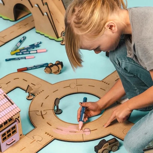 Discount Crateit Town - Den lille rundkørsel, 20 dele