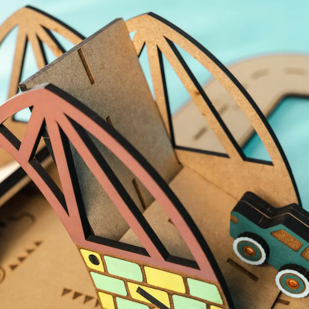 Sale Crateit Town - Drømmenes klapbro, 20 dele