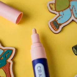 Sale Crateit tusser - Pastel 1 mm., 6 stk