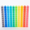 Cubes 2 cm - Transparent, 100 stk