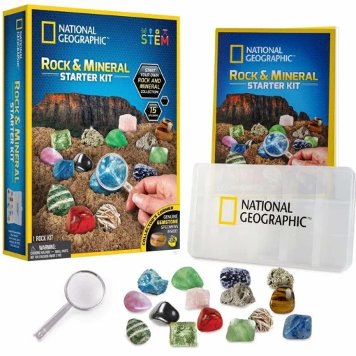 Outlet National Geographic Ædelsten- og mineraler - Startsæt