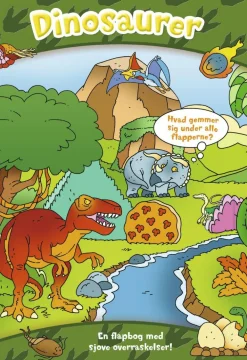 Online Forlaget Bolden Den store flapbog: Dinosaurer