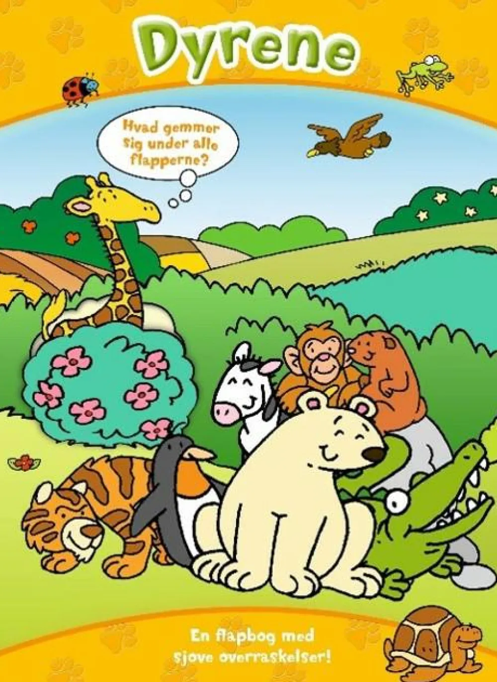 Hot Forlaget Bolden Den store flapbog: Dyrene