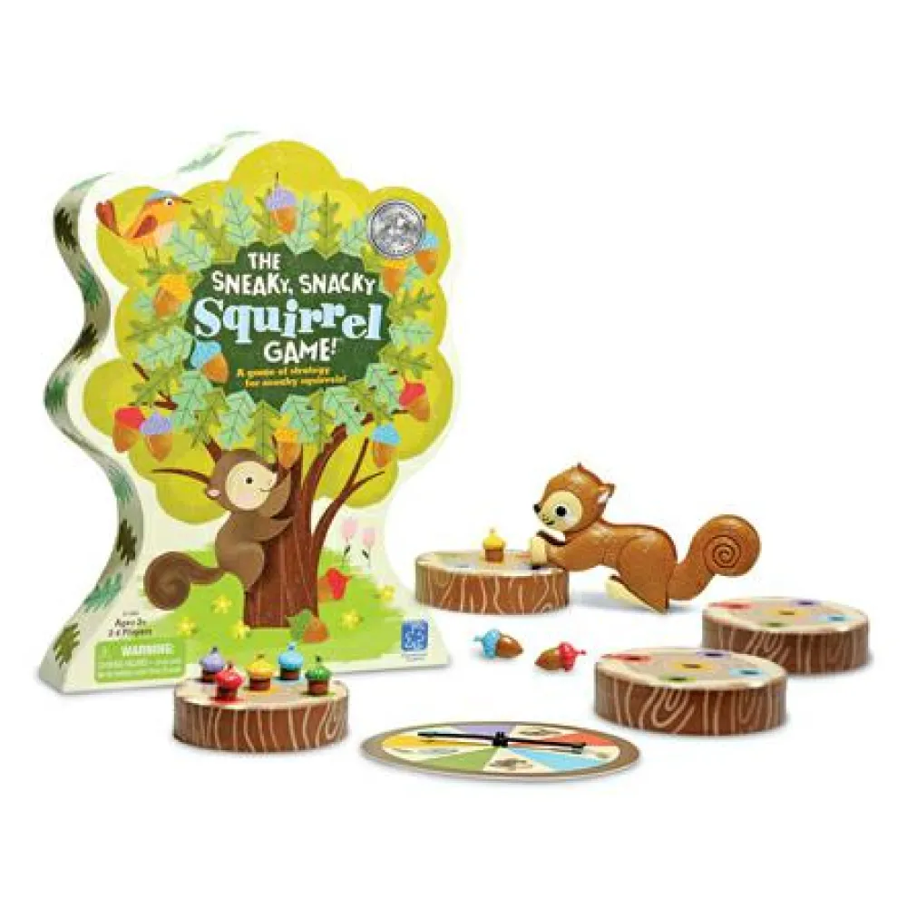 Hot Det snedige egern - Farve- & Motorikspil