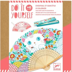 Hot Djeco DIY - Farvelæg din egen vifte, Kat