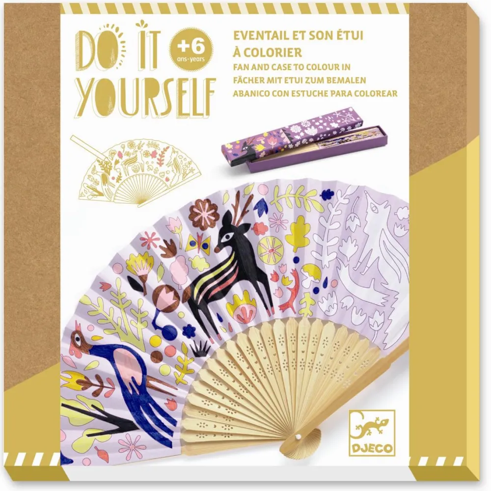 Djeco DIY - Mal din egen vifte