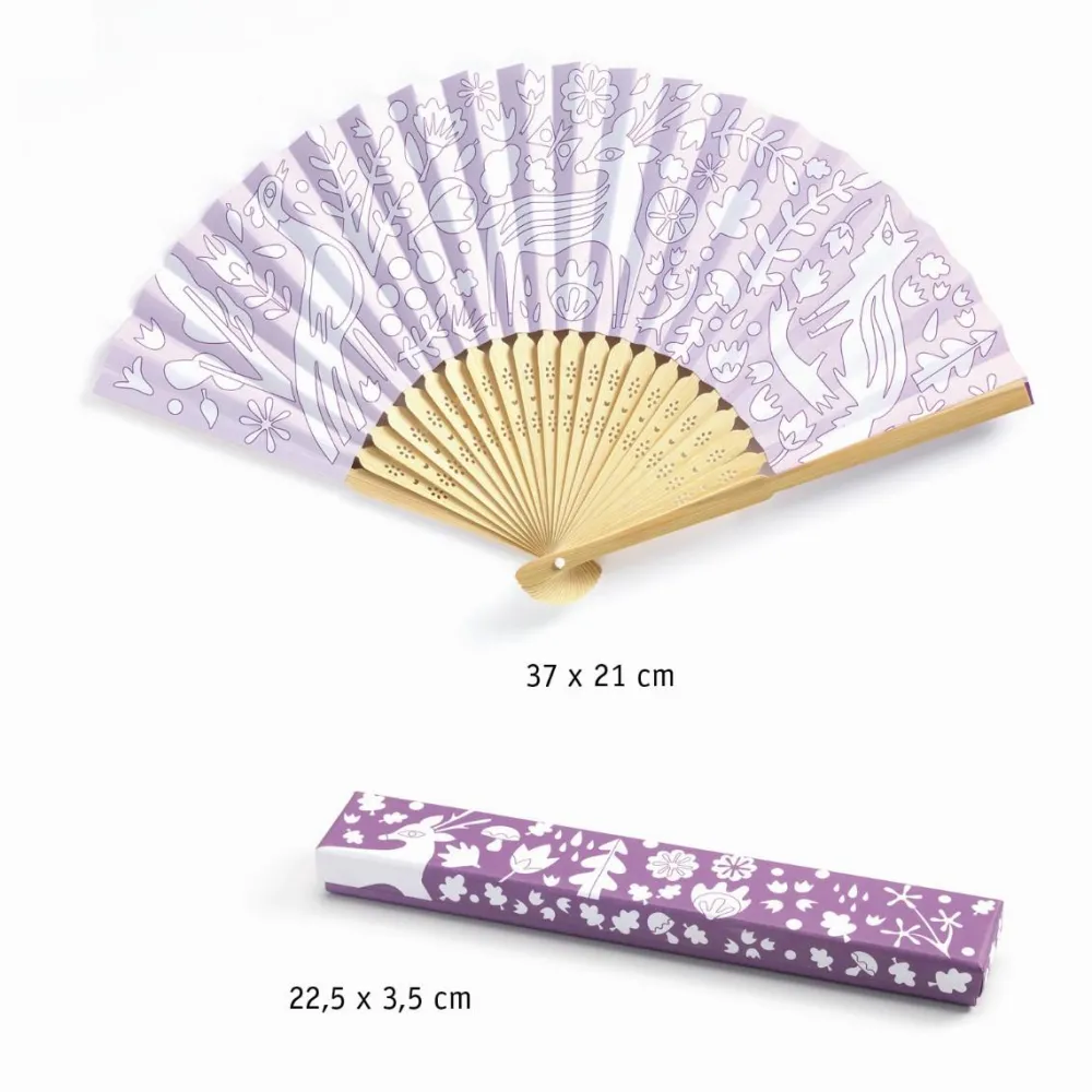 Djeco DIY - Mal din egen vifte