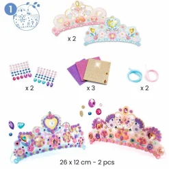 New Djeco DIY - Prinsesse accessories