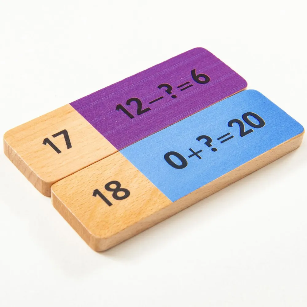 Domino - Lær plus og minus