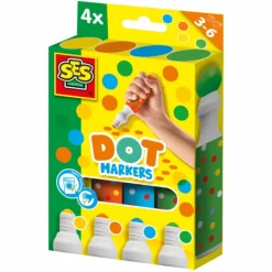 Discount SES Creative Dot Markers XXL, 4 stk