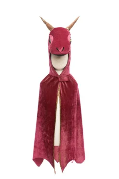 Clearance Great Pretenders Dragekappe - Rød/guld - Flere størrelser