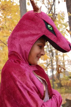 Clearance Great Pretenders Dragekappe - Rød/guld - Flere størrelser