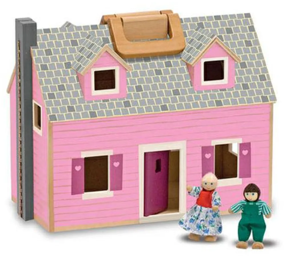 Clearance Melissa & Doug Dukkehus - Mobil