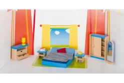 goki Dukkehus tilbehør - Soveværelse, moderne